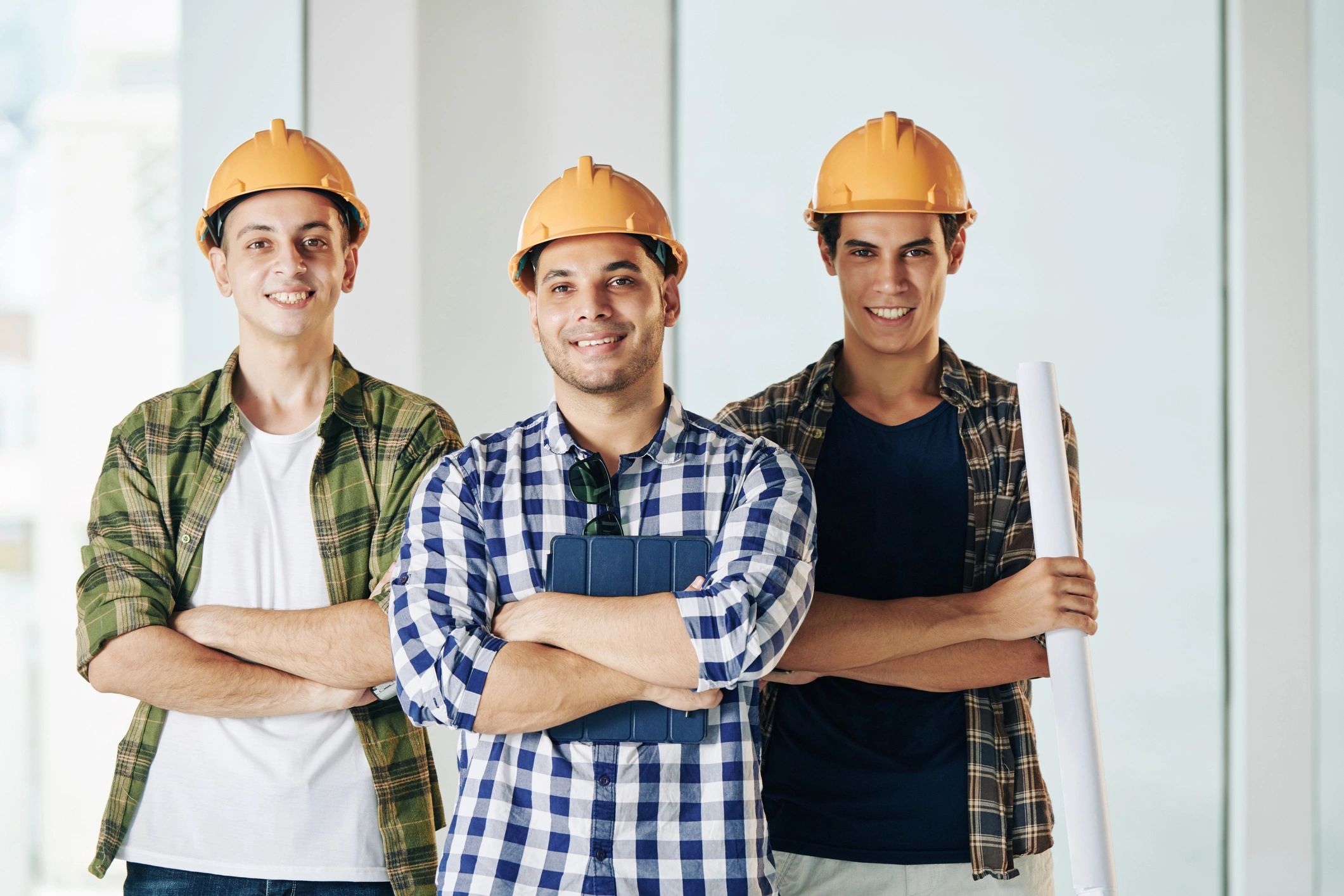 Professional engineering team representing design coordination